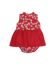 Luna Tulle Onesie - Red Fans