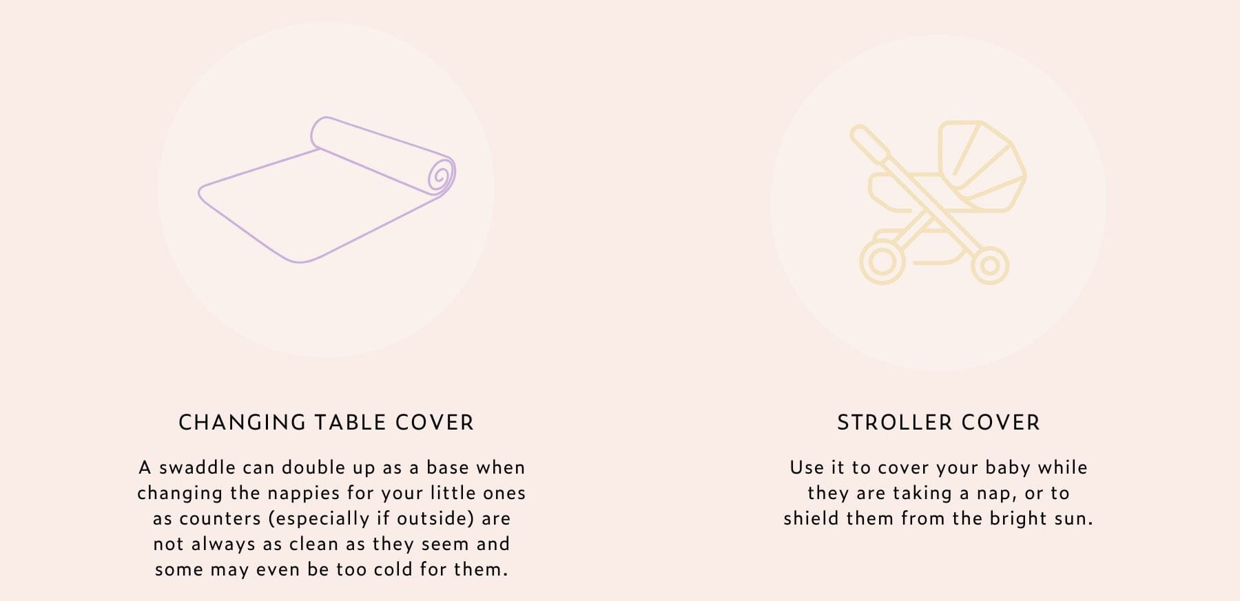 Changing table & stroller cover