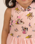 Wren Cheongsam - Princess Horses closeup