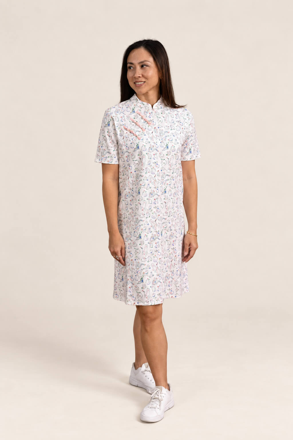 Ladies Eliza Cheongsam - Zodiac Mahjong