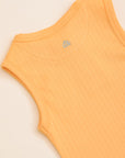Sleeveless Onesie - Pastel Orange | Baby Clothing Essentials at The Elly Store Singapore