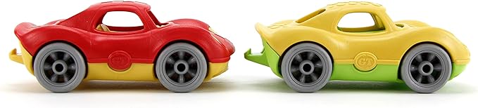 red &amp; yellow race car toys.
