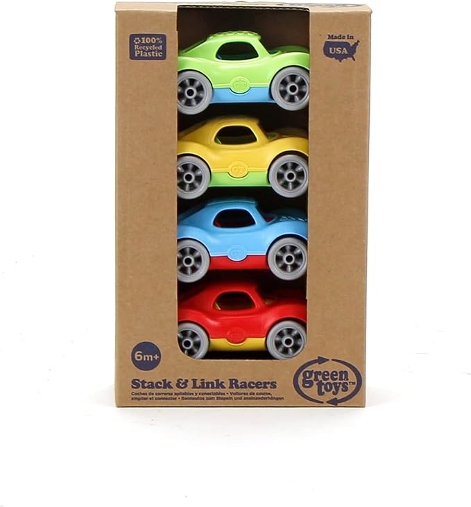 Stack &amp; Link Racers toy car set in box