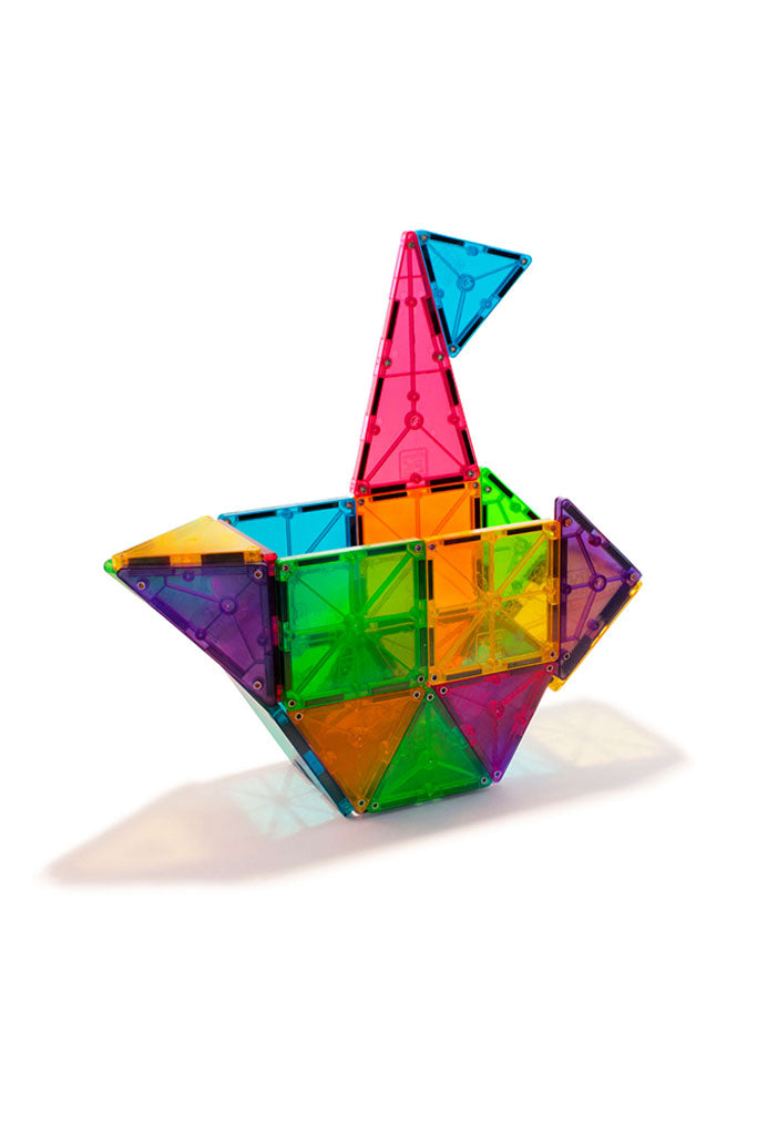 Magna-Tiles Clear Colours 32-Piece Set | The Elly Store