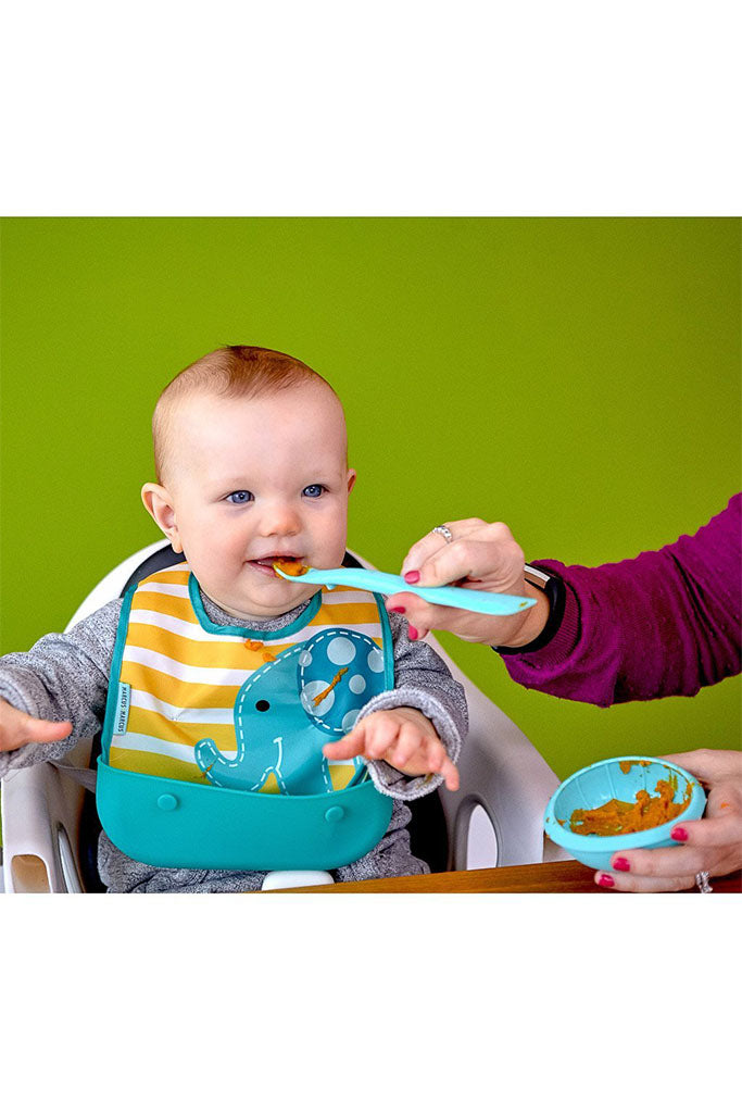 Masher Spoon & Bowl Set - Blue by Marcus & Marcus | Mealtime | The Elly Store Singapore