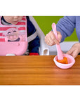 Masher Spoon & Bowl Set - Pink by Marcus & Marcus | Mealtime | The Elly Store Singapore