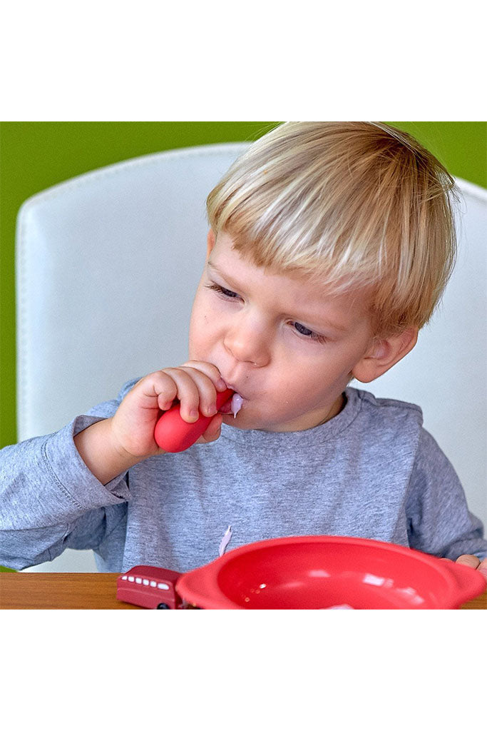 Palm Grasp Self-Feeding Spoon by Marcus & Marcus | Mealtime | The Elly Store Singapore
