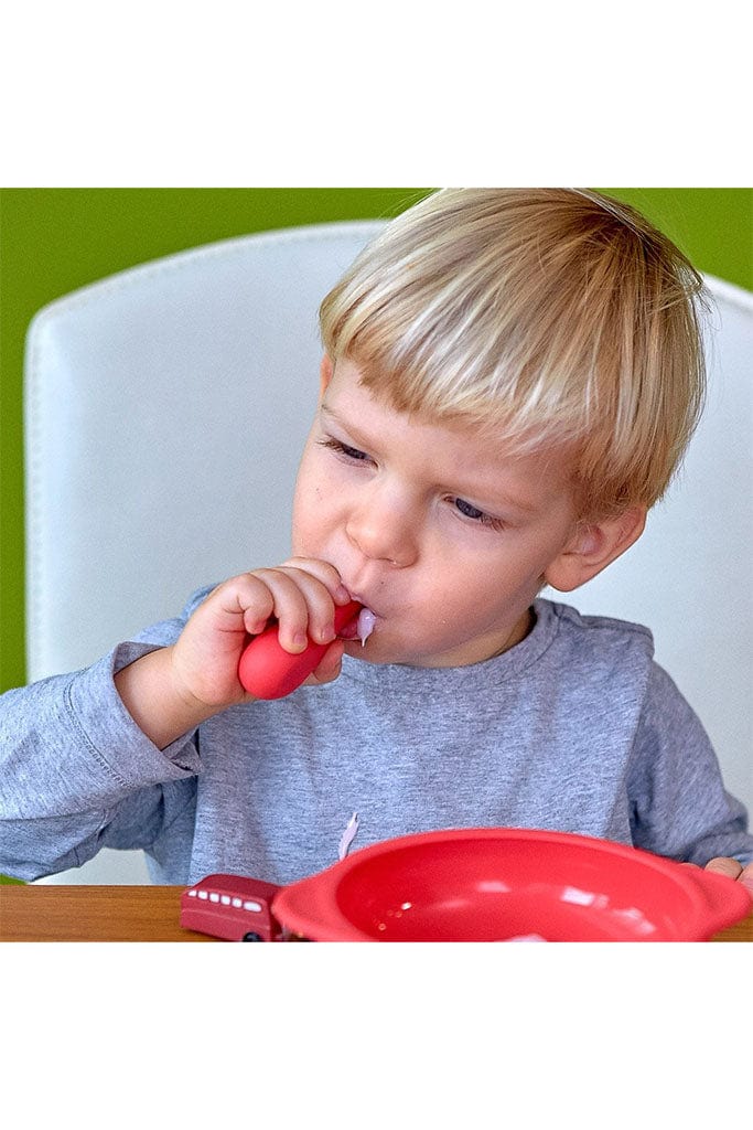 Palm Grasp Self-Feeding Spoon - Marcus by Marcus & Marcus | Mealtime | The Elly Store Singapore