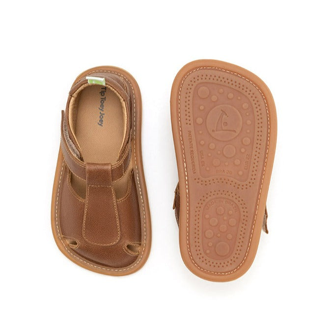 Tip Toey Joey Parky Sandals - Whisky
